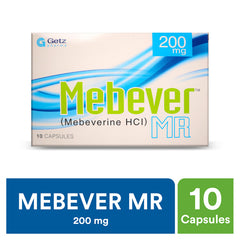 Mebever Mr Capsules 200Mg (1 Box = 10 Capsules)
