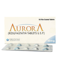 Aurora Tablets 10Mg (1 Box = 1 Strip)(1 Strip = 10 Tablets)