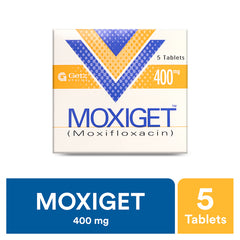 Moxiget Tablets 400Mg (1 Box = 5 Tablets)