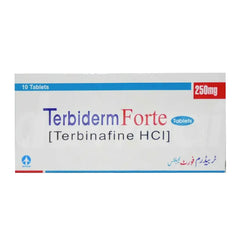 Terbiderm Forte Tablets 250Mg (1 Box = 10 Tablets)