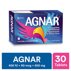 Agnar Tablets 400Iu/90Mcg/500Mg (1 Strip = 10 Tablets)