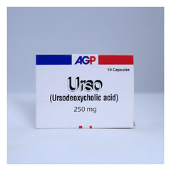 Urso Capsules 250Mg (1 Box = 10 Capsules)