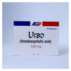 Urso Capsules 500Mg (1 Box = 10 Capsules)