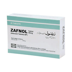 Zafnol Tablets 50Mg (1 Strip = 10 Tablets)