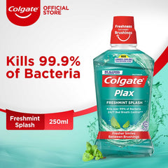 Colgate Plax Freshmint Splash Mouthwash 250Ml