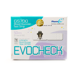 Evocheck Blood Glucose Test Strips Gs 700 (1x25)