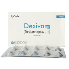 Dexiva Capsules 60Mg (1 Strip = 10 Capsules)