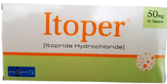 Itoper Tablets 50Mg (1 Box = 10 Tablets)
