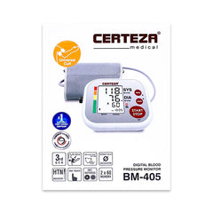 Certeza Bm-405 Arm-Type Digital Blood Pressure Monitor