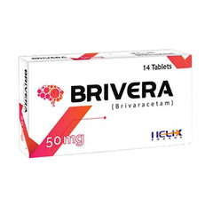Brivera Tablets 50Mg (1 Box = 14 Tablets)