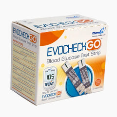Evocheck Go Blood Glucose Test Strips ( 25 Strips)