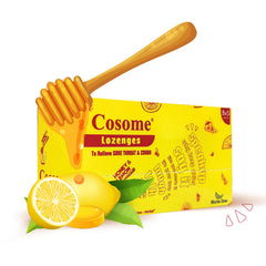 Cosome Flavour Honey & Lemon Lozenges (1 Box = 5 Strips) (1 Strip = 8 Tablets)
