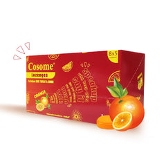 Cosome Orange Flavour Lozenges (1 Strip = 8 Tablets)