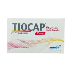Tiocap Capsules 18Mcg (1 Box = 1 Strip)(1 Strip = 6 Capsules)