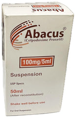 Abacus 50Ml Suspension 100Mg/5Ml