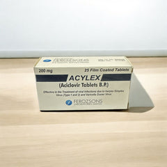 Acylex Tablets 200Mg (1 Strip = 5 Tablets)