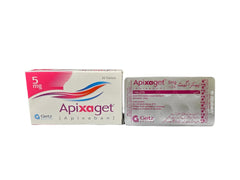 Apixaget Tablets 5Mg (1 Strip = 10 Tablets)