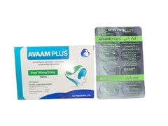 Avaam Plus Tablets 5/160/25Mg (1 Strip = 7 Tablets)