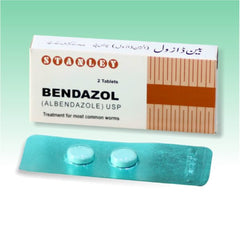 Bendazol Tablets 200Mg (1 Box = 2 Tablets)