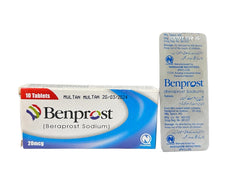 Benprost 20mcg Tablet (1 Box = 10 Tablets)