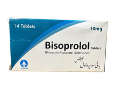 Bisoprolol Tablets 10Mg (1 Box = 14 Tablets)