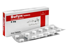 Butyn Tablets 5Mg (1 Strip = 10 Tablets)