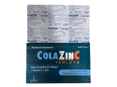 COLA ZINC Tablets ( 1 Strip = 10 Tablets )