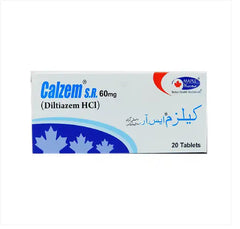 Calzem Sr Tablets 60Mg (1 Box = 20 Tablets)