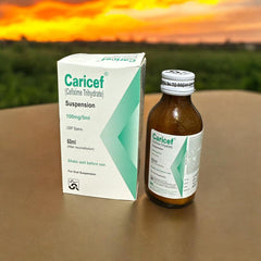 Caricef 60Ml Suspension 100Mg/5Ml