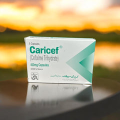 Caricef Capsules 400Mg (1 Box = 5 Capsules)
