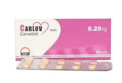 Carlov Tablets 6.25Mg (1 Strip = 10 Tablets)