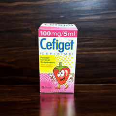 Cefiget 30Ml Suspension 100Mg/5Ml