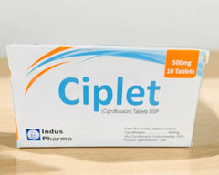 Ciplet Tablets 500Mg (1 Box = 10 Tablets)