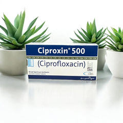 Ciproxin Tablets 500Mg (1 Box = 10 Tablets)