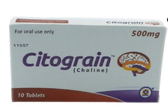 Citograin Tablets 500Mg (1 Box = 1 Strip)(1 Strip = 10 Tablets)