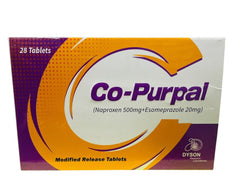 Co-Purpal 500/20MG TABLET (1 strip= 7 tablets)