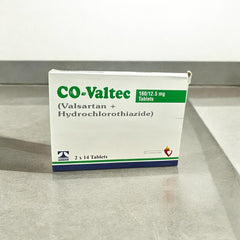 Co-Valtec Tablets 160/12.5Mg (1 Strip = 14 Tablets)