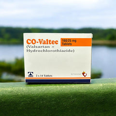 Co-Valtec Tablets 160/25Mg (1 Strip = 14 Tablets)