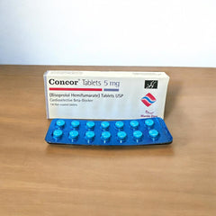 Concor Tablets 5Mg (1 Box = 1 Strip)(1 Strip = 14 Tablets)