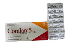 Coralan Tablets 5Mg (1 Strip = 14 Tablets)