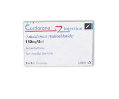 Cordarone Iv Injection 150Mg/3Ml (1 Box = 6 Ampoules)