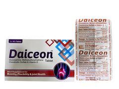 Daiceon Tablets (1 Strip = 10 Tablets)