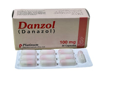 Danzol Capsules 100Mg (1 Strip = 10 Capsules)