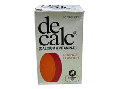 De Calc (Orange) 50 Tablets