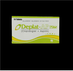 Deplat-Ap Tablets 75/75Mg (1 Box = 10 Tablets)