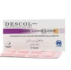 Descol Tablets 20Mg (1 Box = 10 Tablets)