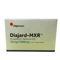 Diajard-MXR Tablets 25Mg/1000Mg (1 Strip = 7 Tablets)