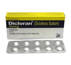 Dicloran Tablets 50Mg (1 Strip = 10 Tablets)