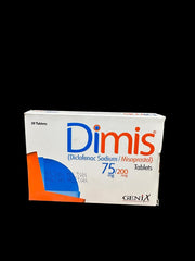 Dimis Tablets 75Mg/200Mg (1 Strip = 10 Tablets)