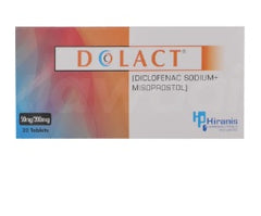 Dolact Tablets 50Mg/200Mcg (1 Strip = 10 Tablets)